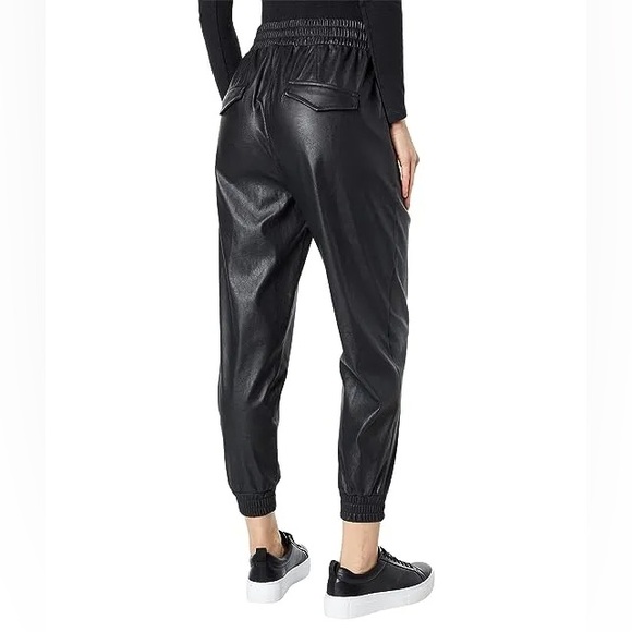 n:PHILANTHROPY | Lunas Joggers Black Vegan Leather NEW XS L $248 retail - Picture 2 of 5